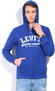 levi's full sleeve printed men's sweatshirt