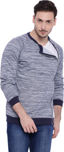 Campus Sutra Full Sleeve Solid Men Sweatshirt
