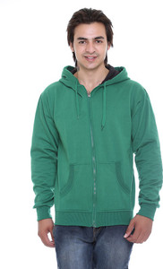 Cee-For Full Sleeve Solid Men's Sweatshirt