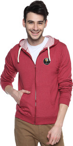 Campus Sutra Full Sleeve Solid Men Sweatshirt