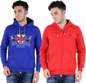 Hardys Full Sleeve Solid Men's Sweatshirt