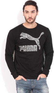 Puma Full Sleeve Printed Men's Sweatshirt