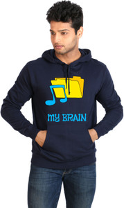 Campus Sutra Full Sleeve Solid Men Sweatshirt
