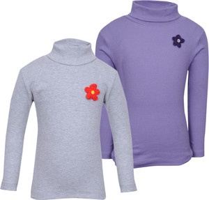 Bio Kid Full Sleeve Solid Girls Sweatshirt