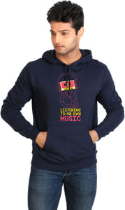 Campus Sutra Full Sleeve Solid Men Sweatshirt