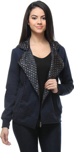 TAB91 Full Sleeve Solid Women's Sweatshirt