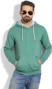John Players Full Sleeve Solid Men's Sweatshirt