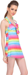 Clovia Striped Women's Swimsuit