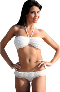 New Girl Solid Women's Swimsuit