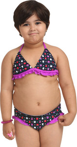 Fascinating Fashion Printed Girls Swimsuit