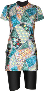 Rovars Floral Print Women's Swimsuit