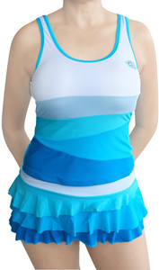 Muren Two Piece Swim Suit Swimming Costume Self Design Women's Swimsuit