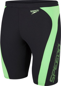 Speedo Logo Graphic Splice Jammer Graphic Print Men's Swimsuit