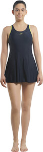 Speedo Swimdress with Boyleg Solid Women's Swimsuit