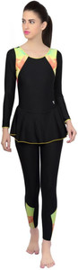 Veloz Full Sleeves & Full Legs Printed Women's Swimsuit