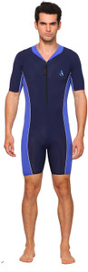 Attiva Skating Suit Solid Men's Swimsuit