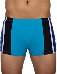 AquaChamp Swimwear - Export Quality - Green Swim Trunk for Men/Boys - 1701 Solid Men's Swimsuit
