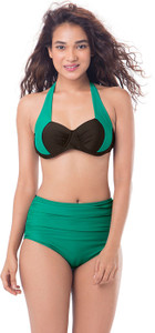 PrettySecrets Solid Women's Swimsuit