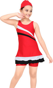 Fashion Fever Printed Girls Swimsuit