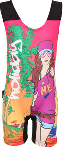 Mitushi Products Swimwear Graphic Print Girls Swimsuit