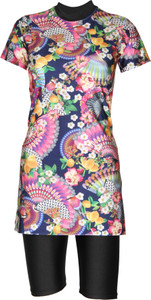 Rovars Floral Print Women's Swimsuit