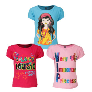 Gkidz Girls Printed T Shirt