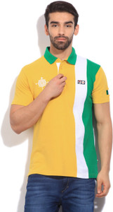 fila polo mens yellow