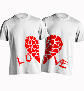Young Trendz Printed Men's Round Neck White T-Shirt