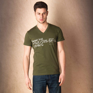 diesel v neck t shirt price