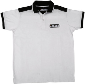 JCB Solid Men Polo Neck White T Shirt Buy White JCB Solid Men Polo Neck White T Shirt Online at Best Prices in India Flipkart