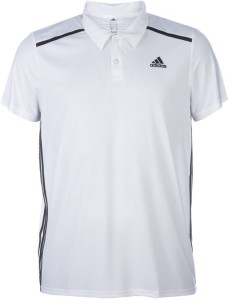 Adidas Solid Men s Polo Neck White T Shirt Best Price in India | Adidas  Solid Men s Polo Neck White T Shirt Compare Price List From Adidas T Shirts  9505781 | Buyhatke