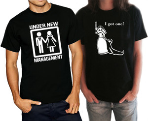 Frenemy Self Design Men & Women Round Neck Black T-Shirt