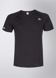 Decathlon - KALENJI Printed Men Round Neck Black T-Shirt - Buy Decathlon -  KALENJI Printed Men Round Neck Black T-Shirt Online at Best Prices in India