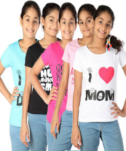 Gkidz Girls Printed T Shirt
