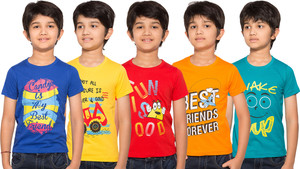 Maniac Boys Printed T Shirt