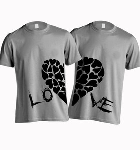 Young Trendz Printed Women's Round Neck Grey T-Shirt