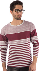 Rodid Striped Men's Round Neck Multicolor T-Shirt