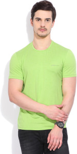 BEING HUMAN Solid Men Round Neck Green T Shirt Buy LEMON BEING HUMAN Solid Men Round Neck Green T Shirt Online at Best Prices in India Flipkart