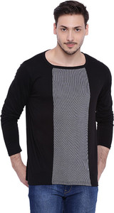 Campus Sutra Solid Men Round Neck Grey T-Shirt