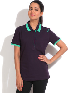 reebok polo shirts womens purple