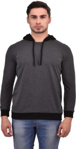 Unisopent Designs Solid Men's Round Neck Grey T-Shirt
