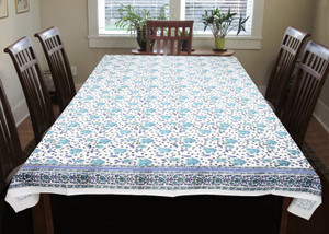 Coco Bee Floral 6 Seater Table Cover