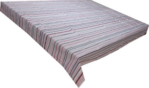 Adt Saral Striped 6 Seater Table Cover