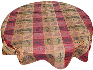 Adt Saral Self Design 4 Seater Table Cover