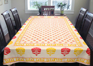 Coco Bee Fleur-de-lis 6 Seater Table Cover