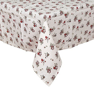 CPM Handloom Printed 6 Seater Table Cover