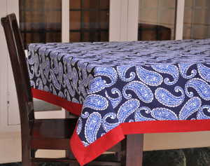 Colors For Living Paisley 6 Seater Table Cover