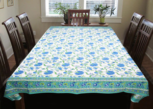 Coco Bee Floral 6 Seater Table Cover
