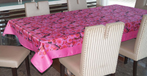 Lushomes Floral 6 Seater Table Cover