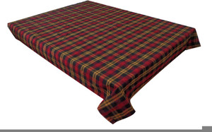 Adt Saral Checkered 4 Seater Table Cover